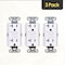 Faith Self-Test 20A TR GFCI Outlet Receptacle, White, PK 3 GLS-20ATR-WH-03 - alternate 1